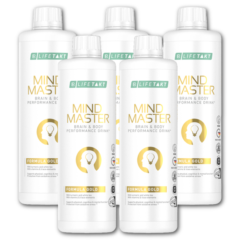 LR Mind Master Gold 5 lahví, ABO 3měsíční kúra